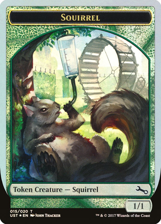 Squirrel Token [Unstable Tokens] | Black Swamp Games