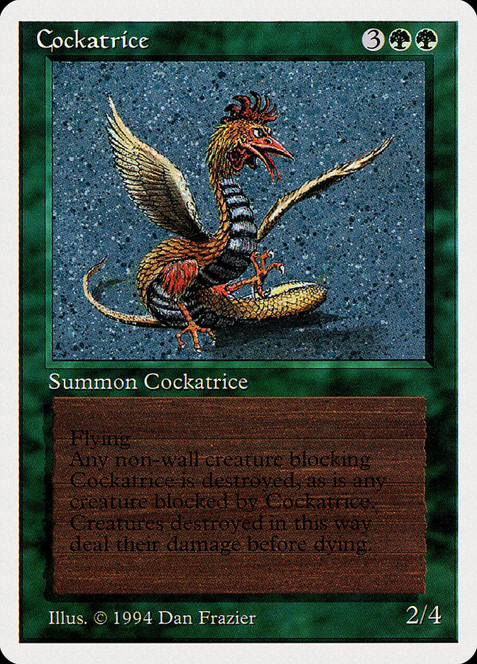 Cockatrice [Summer Magic / Edgar] | Black Swamp Games