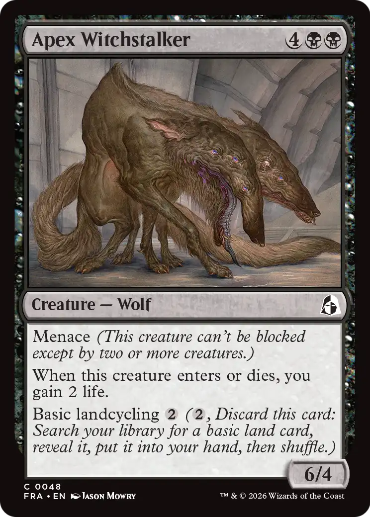 Apex Witchstalker [Reality Fracture] | Black Swamp Games