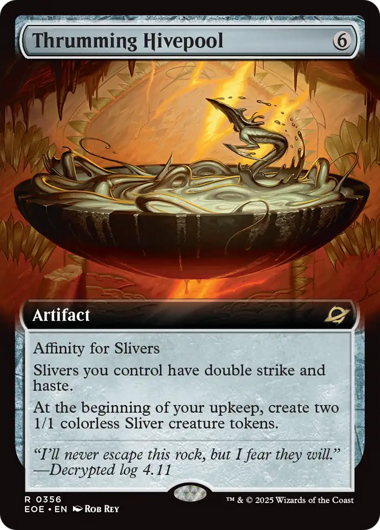 Thrumming Hivepool (Extended Art) [Edge of Eternities] | Black Swamp Games