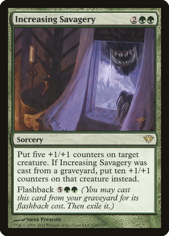 Increasing Savagery [Dark Ascension] | Black Swamp Games