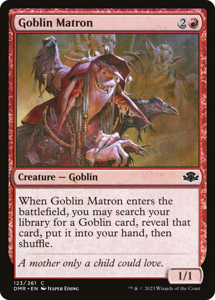 Goblin Matron [Dominaria Remastered] | Black Swamp Games