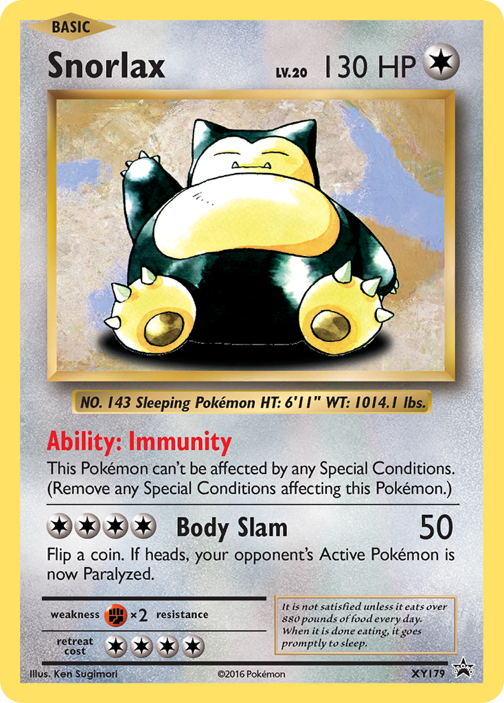 Snorlax (XY179) [XY: Black Star Promos] | Black Swamp Games