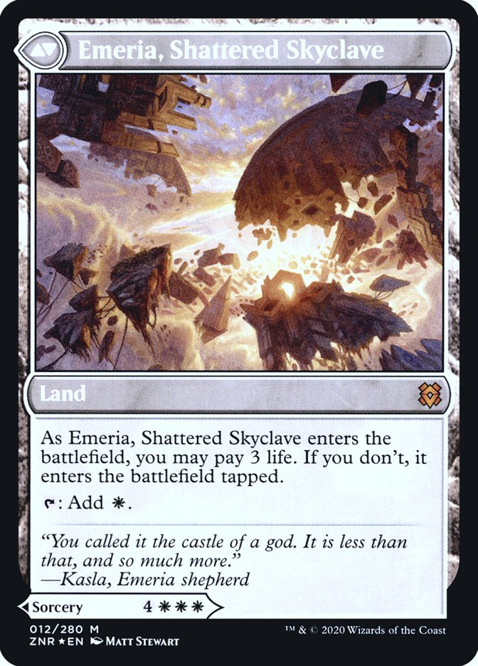 Emeria's Call // Emeria, Shattered Skyclave [Zendikar Rising Prerelease Promos] | Black Swamp Games