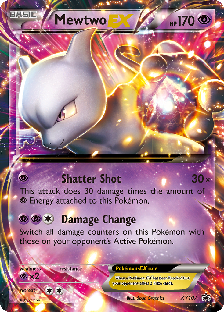 Mewtwo EX (XY107) [XY: Black Star Promos] | Black Swamp Games