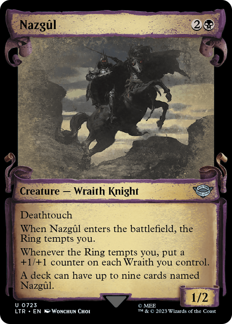 Nazgul (0723) [The Lord of the Rings: Tales of Middle-Earth Showcase Scrolls] | Black Swamp Games