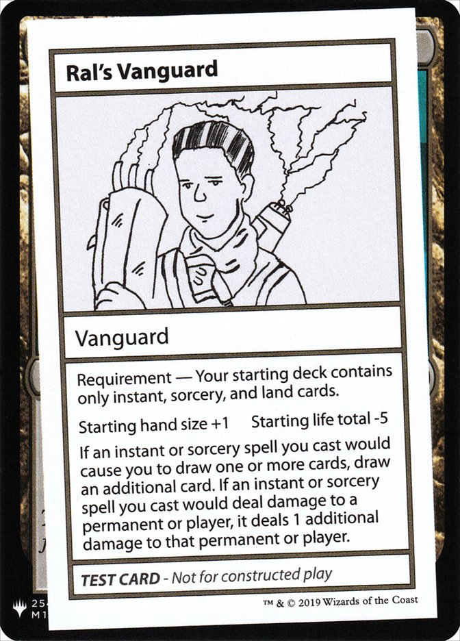 Ral's Vanguard [Mystery Booster Playtest Cards] | Black Swamp Games