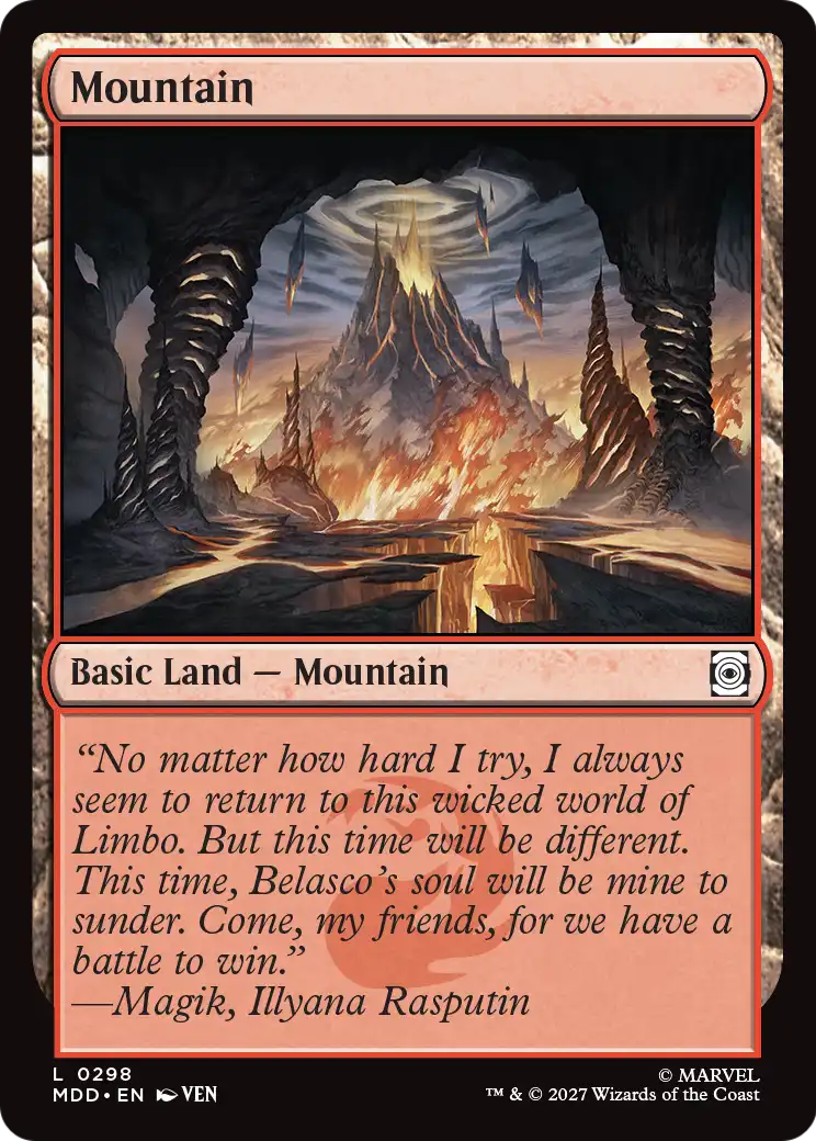 Mountain (0298) [Marvel: Darkhold Destiny] | Black Swamp Games