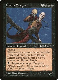 Baron Sengir (Oversized) [Oversize Cards] | Black Swamp Games