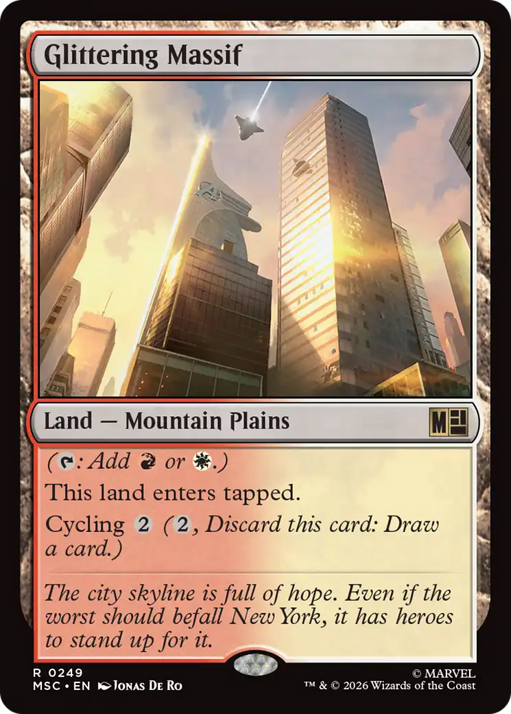 Glittering Massif [Marvel Super Heroes Commander] | Black Swamp Games