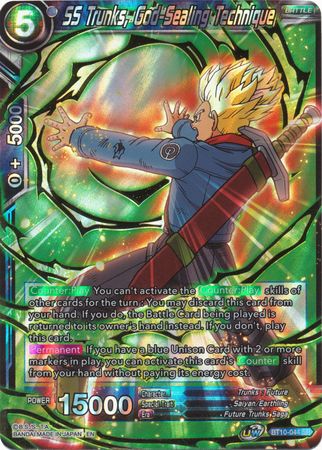 SS Trunks, God-Sealing Technique (BT10-044) [Rise of the Unison Warrior 2nd Edition] | Black Swamp Games