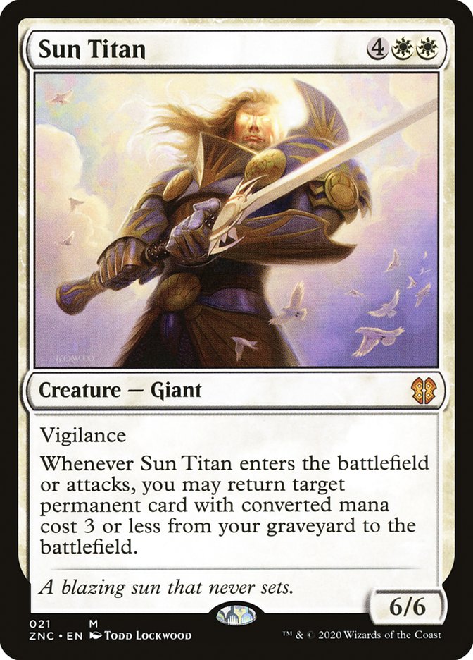 Sun Titan [Zendikar Rising Commander] | Black Swamp Games