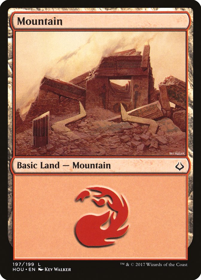 Mountain (197) [Hour of Devastation] | Black Swamp Games