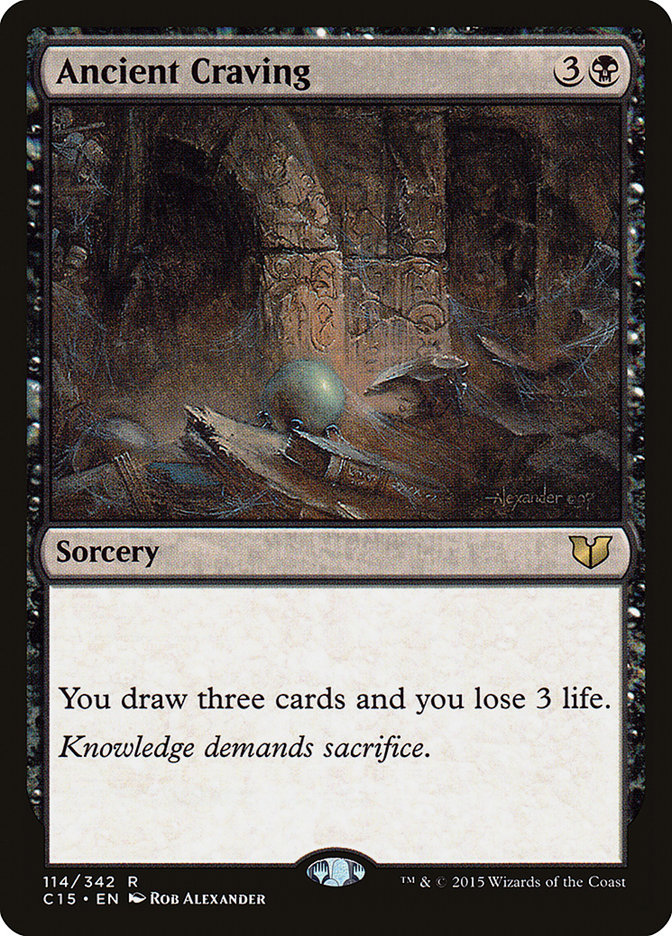 Ancient Craving [Commander 2015] | Black Swamp Games