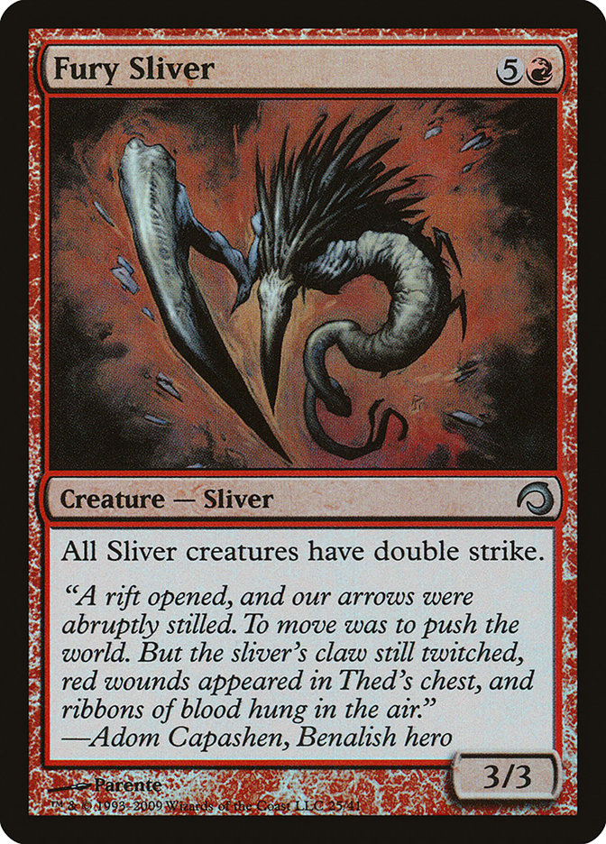 Fury Sliver [Premium Deck Series: Slivers] | Black Swamp Games