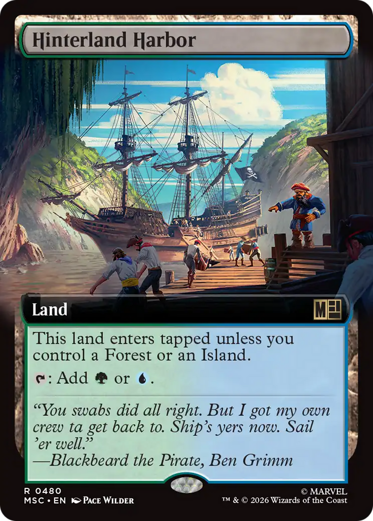 Hinterland Harbor (Extended Art) [Marvel Super Heroes Commander] | Black Swamp Games