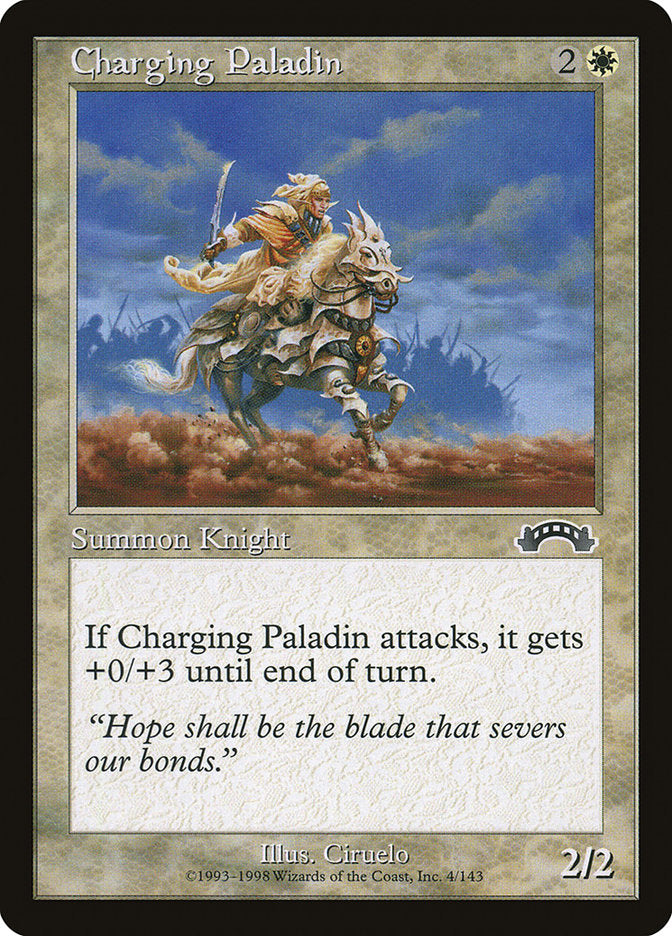 Charging Paladin [Exodus] | Black Swamp Games