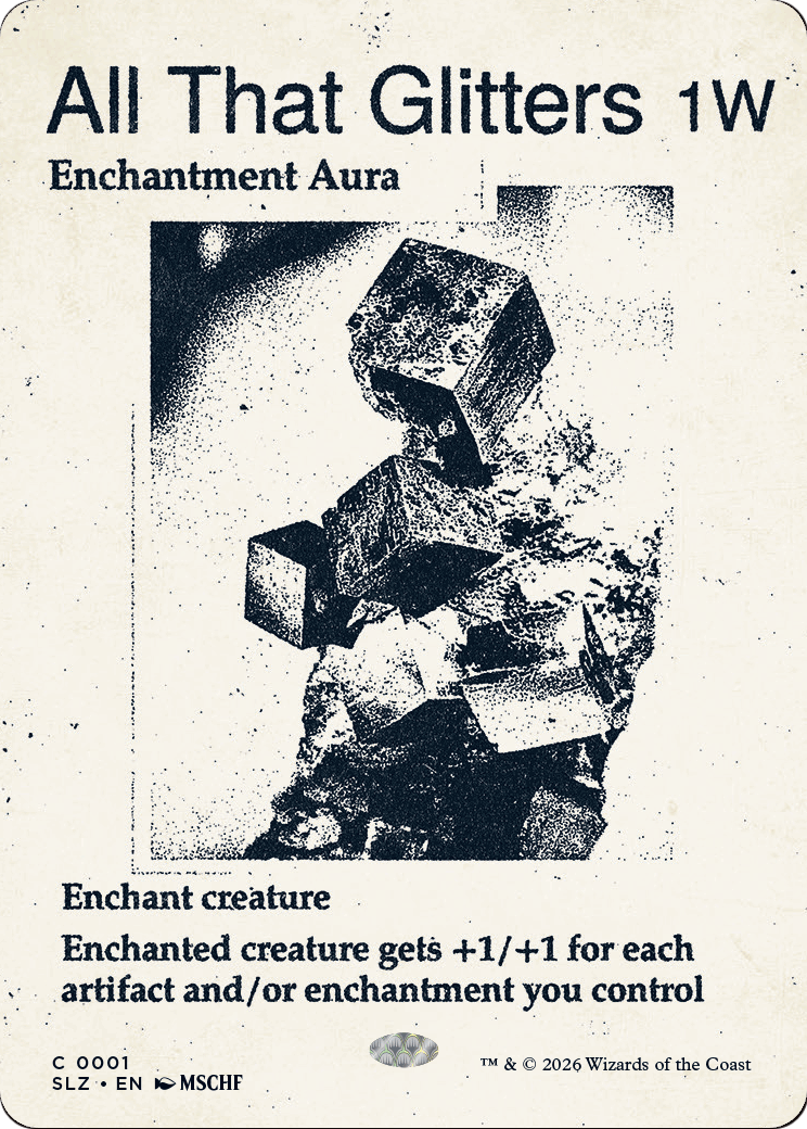 All That Glitters (0001) [Secret Lair x MSCHF: The Zeta Set] | Black Swamp Games