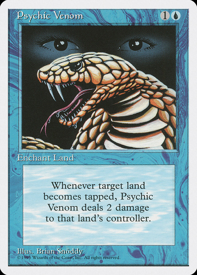Psychic Venom [Fourth Edition] | Black Swamp Games