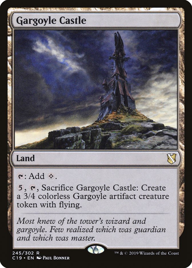 Gargoyle Castle [Commander 2019] | Black Swamp Games