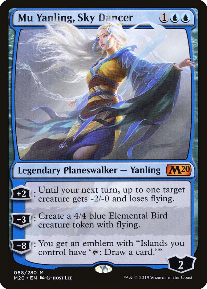 Mu Yanling, Sky Dancer [Core Set 2020] | Black Swamp Games