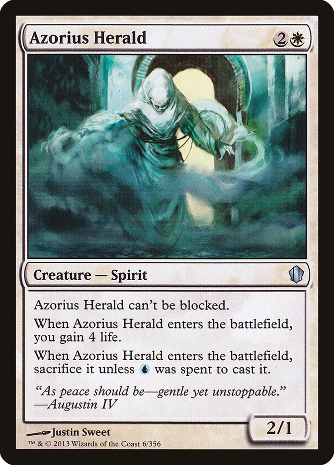 Azorius Herald [Commander 2013] | Black Swamp Games