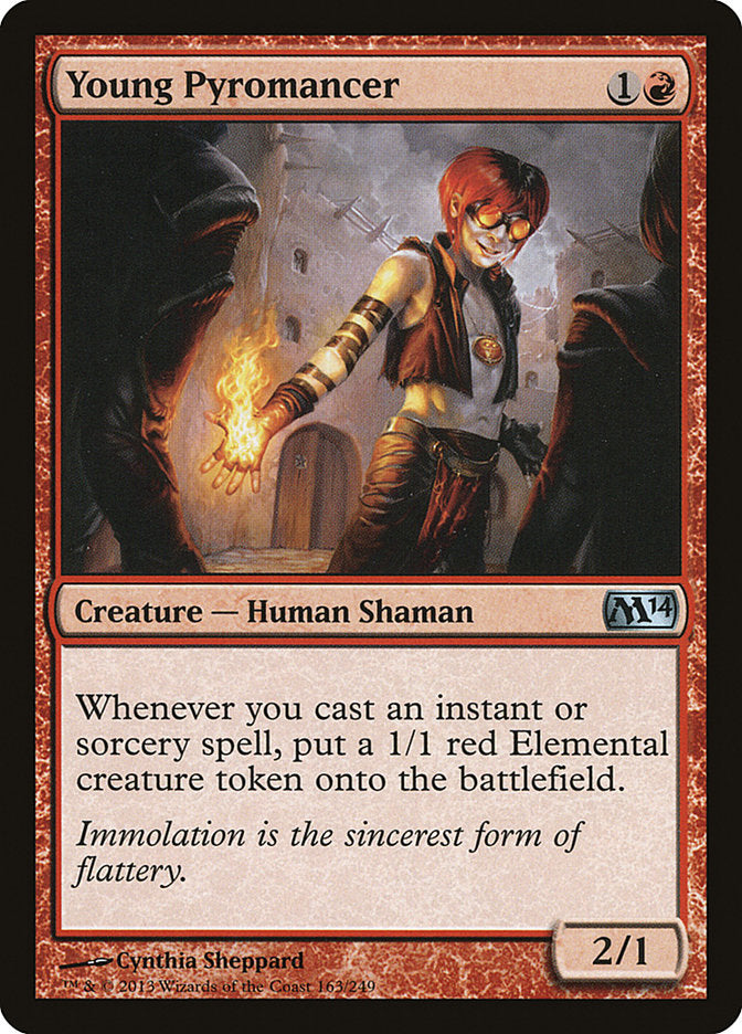 Young Pyromancer [Magic 2014] | Black Swamp Games