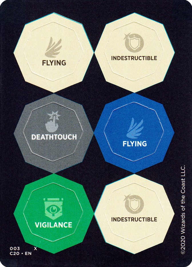 Ability Punchcard (003) [Commander 2020 Tokens] | Black Swamp Games