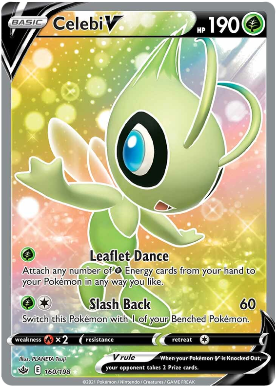 Celebi V (160/198) [Sword & Shield: Chilling Reign] | Black Swamp Games