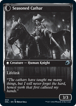 Ambitious Farmhand // Seasoned Cathar [Innistrad: Double Feature] | Black Swamp Games