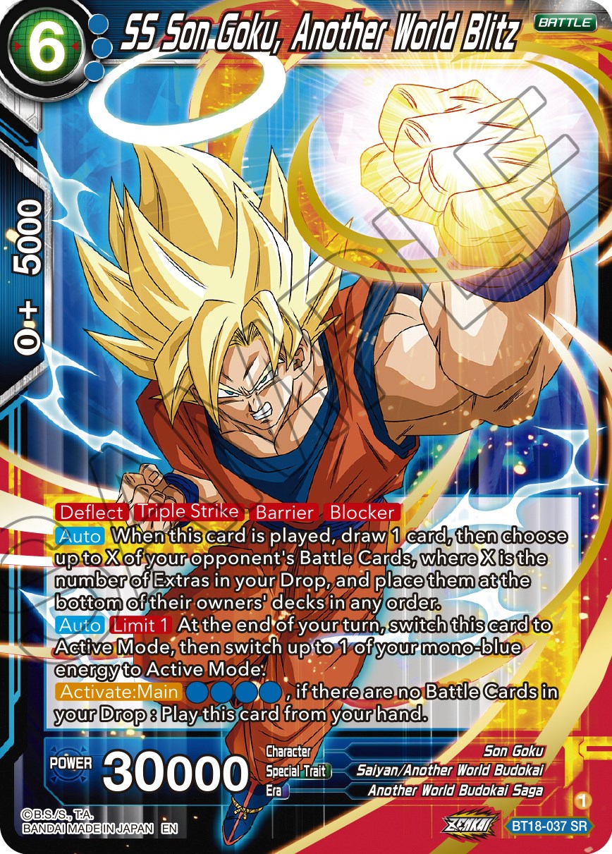 SS Son Goku, Another World Blitz (BT18-037) [Dawn of the Z-Legends] | Black Swamp Games