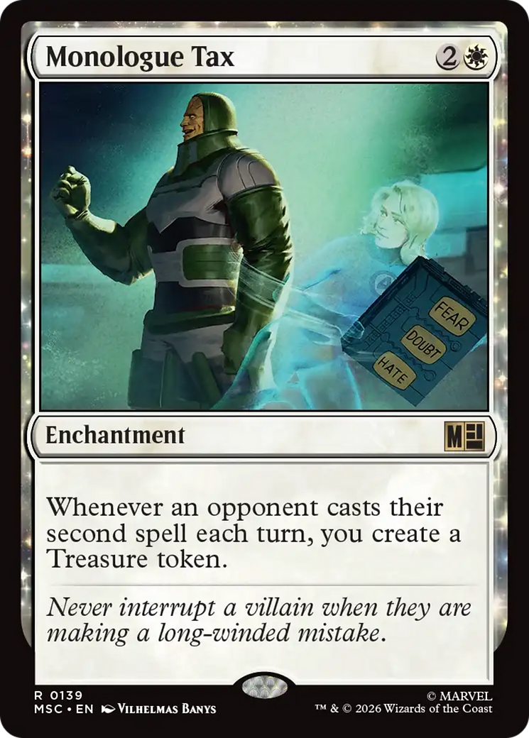 Monologue Tax [Marvel Super Heroes Commander] | Black Swamp Games