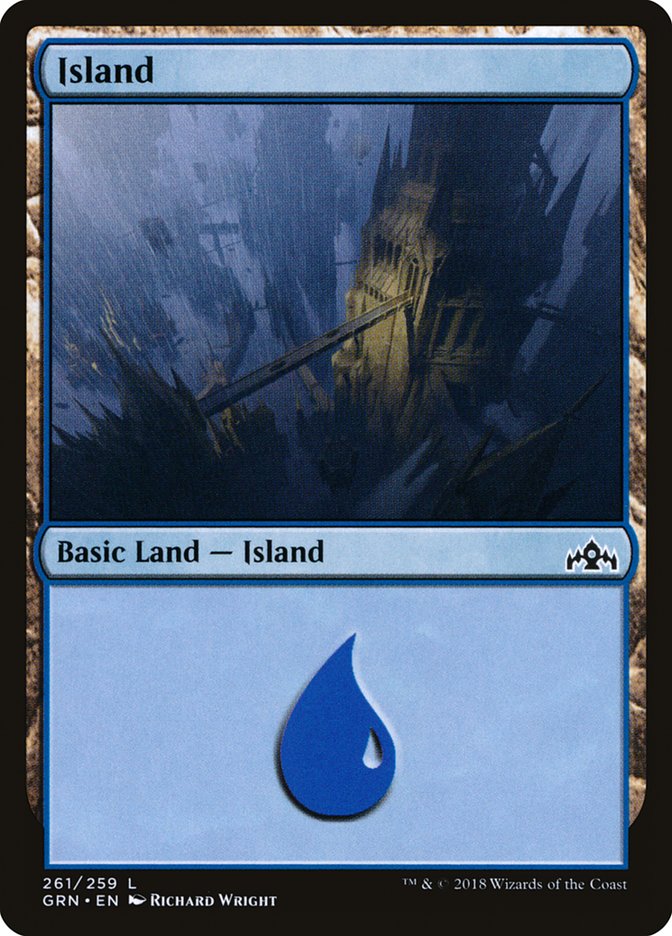 Island (261) [Guilds of Ravnica] | Black Swamp Games