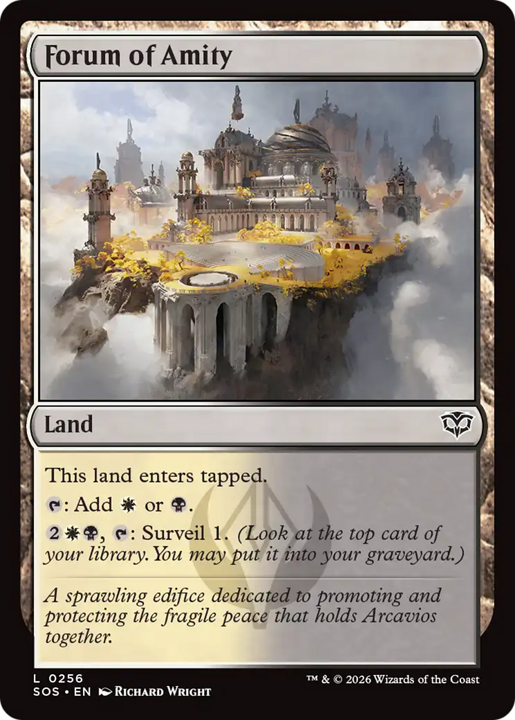 Forum of Amity [Secrets of Strixhaven] | Black Swamp Games