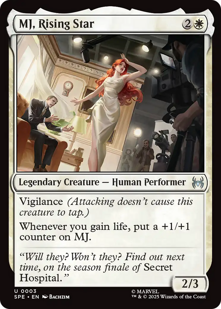MJ, Rising Star [Marvel's Spider-Man: Eternal-Legal] | Black Swamp Games