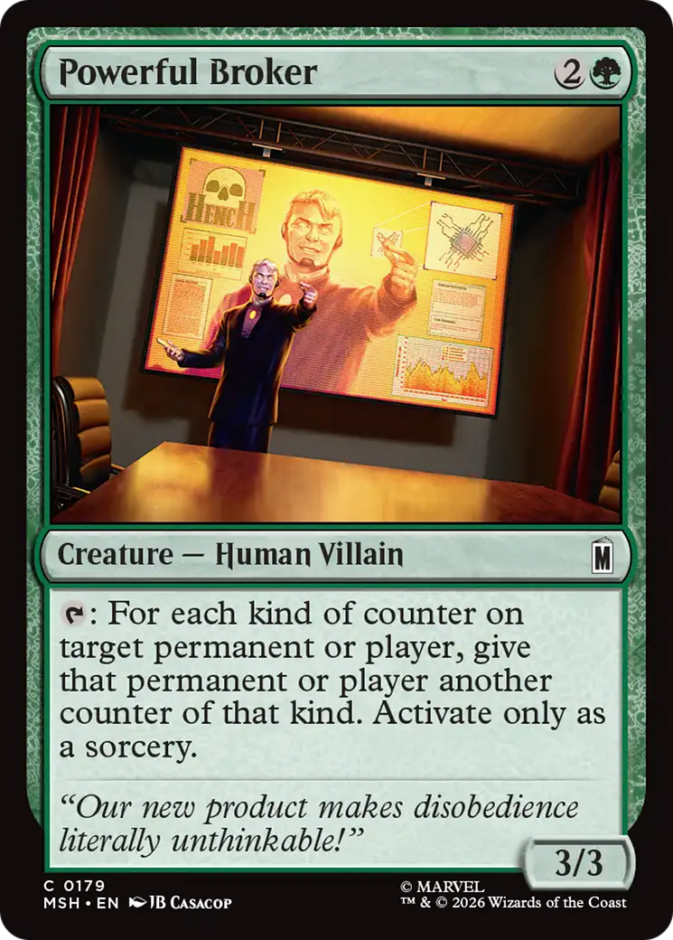 Powerful Broker [Marvel Super Heroes] | Black Swamp Games
