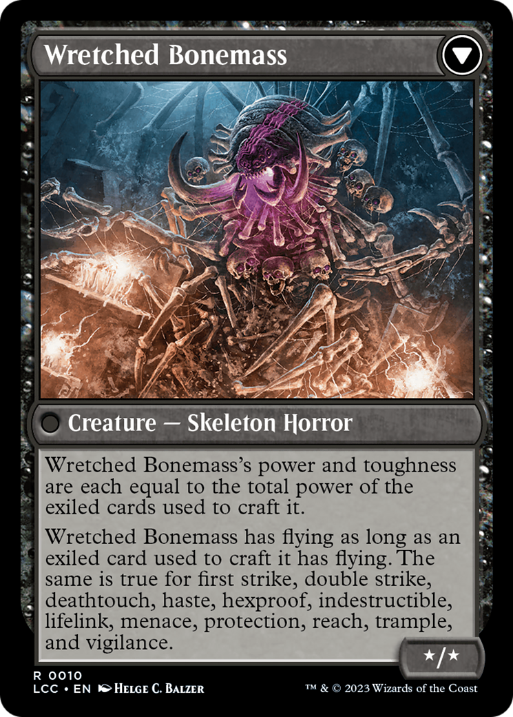 Altar of the Wretched // Wretched Bonemass [The Lost Caverns of Ixalan Commander] | Black Swamp Games