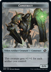 Servo // Construct (005) Double-Sided Token [The Brothers' War Commander Tokens] | Black Swamp Games