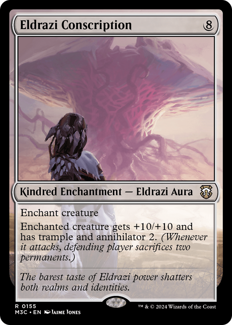 Eldrazi Conscription (Ripple Foil) [Modern Horizons 3 Commander] | Black Swamp Games