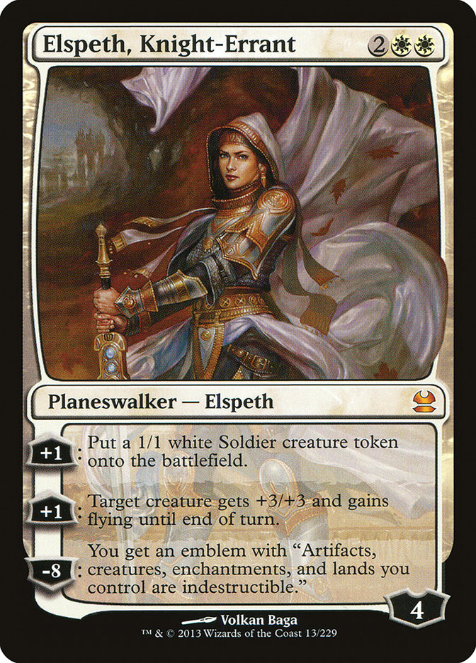 Elspeth, Knight-Errant [Modern Masters] | Black Swamp Games