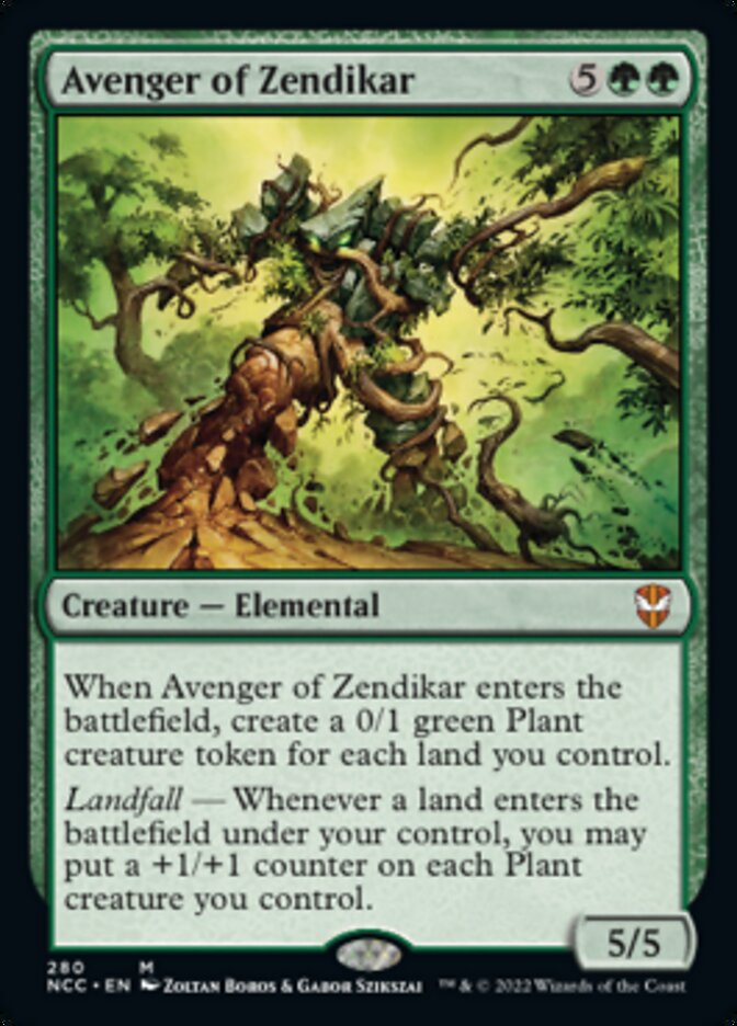 Avenger of Zendikar [Streets of New Capenna Commander] | Black Swamp Games