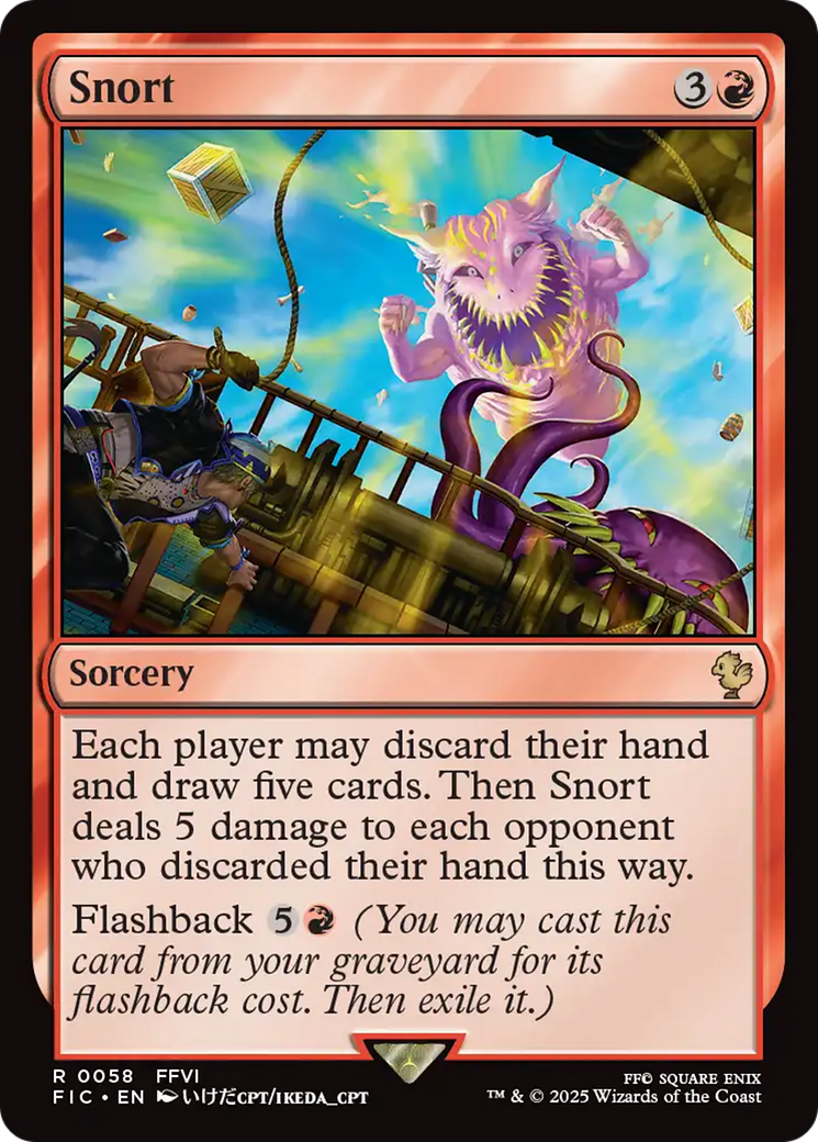 Snort [FINAL FANTASY Commander] | Black Swamp Games
