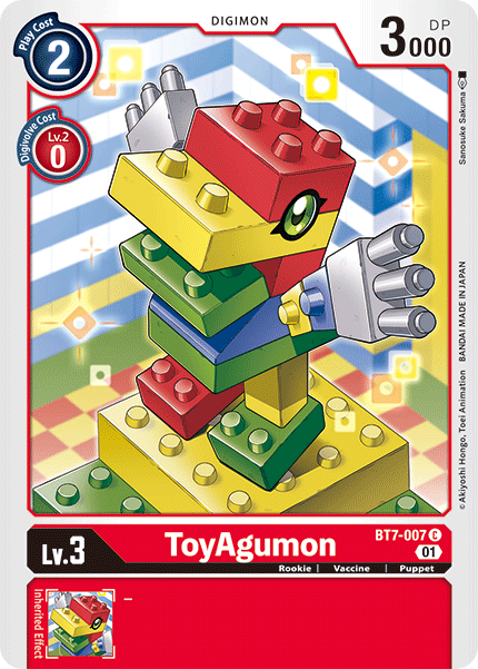 ToyAgumon [BT7-007] [Next Adventure] | Black Swamp Games