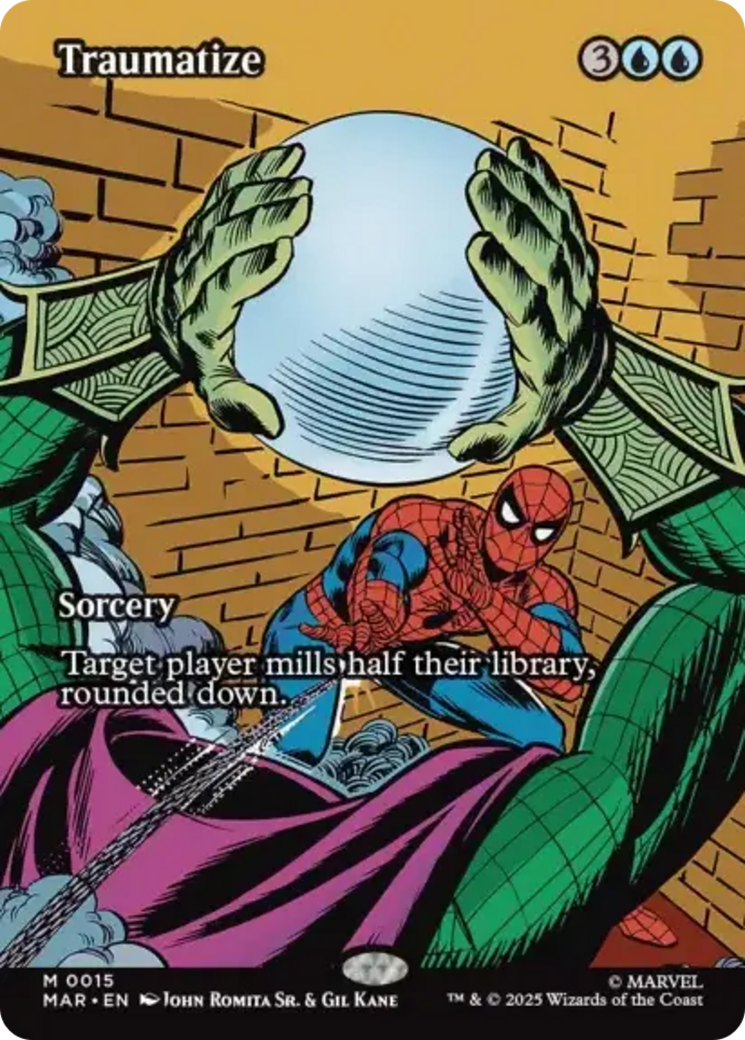 Traumatize (Borderless) [Marvel's Spider-Man: Eternal-Legal] | Black Swamp Games