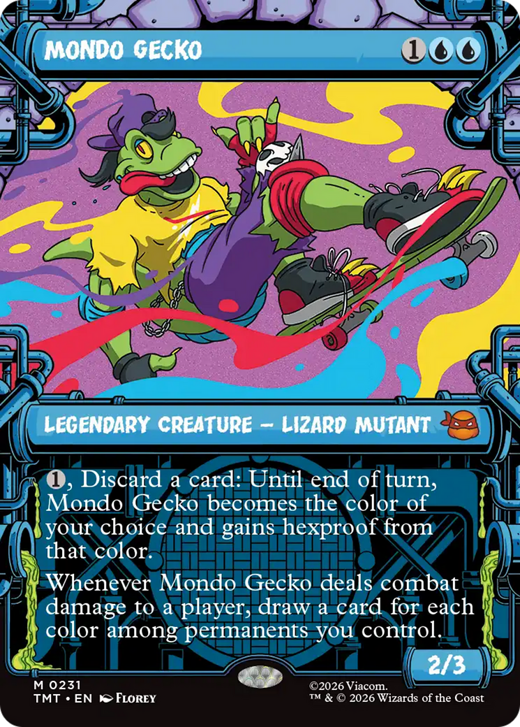 Mondo Gecko (Showcase) [Teenage Mutant Ninja Turtles] | Black Swamp Games