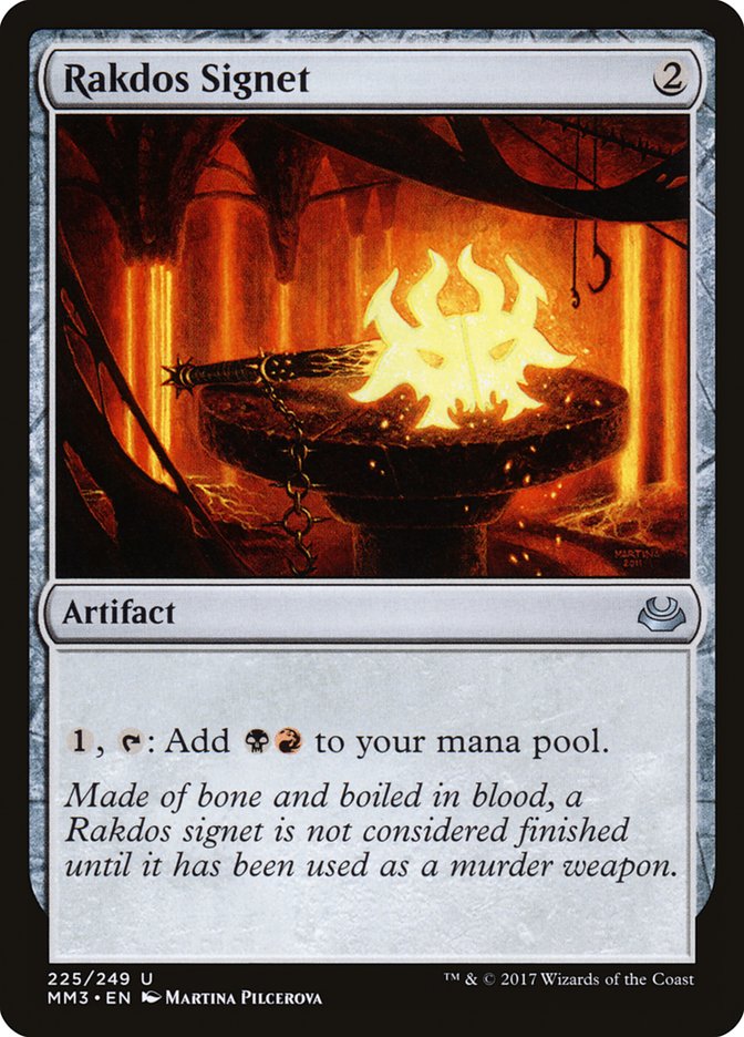 Rakdos Signet [Modern Masters 2017] | Black Swamp Games