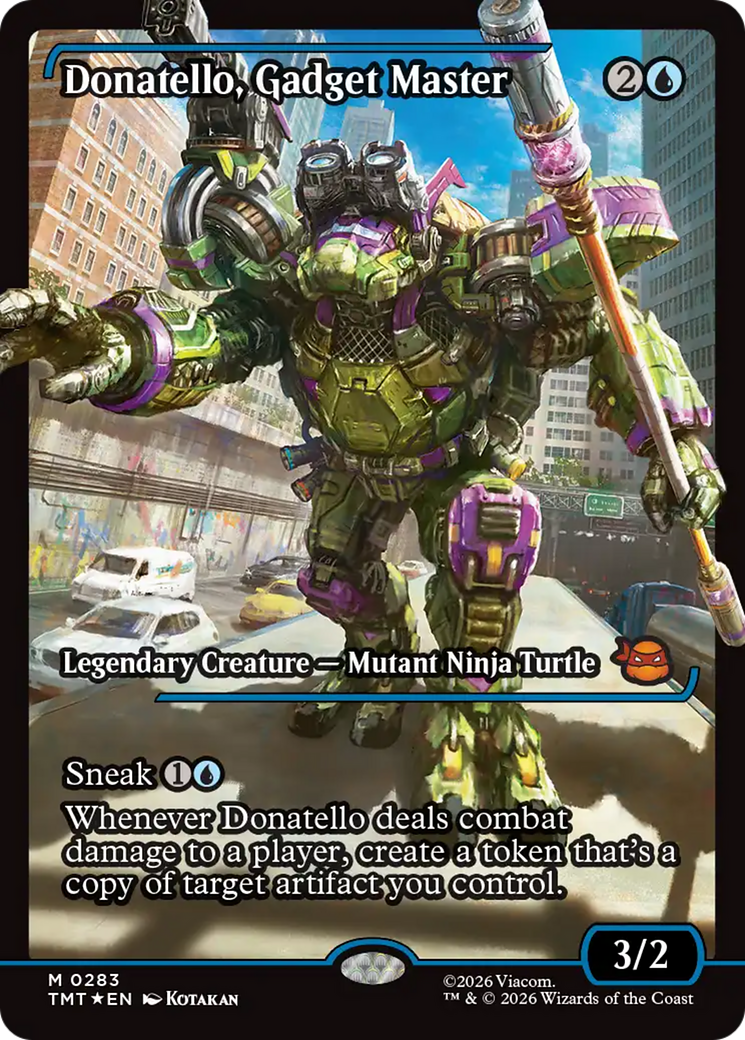 Donatello, Gadget Master (Showcase) [Teenage Mutant Ninja Turtles] | Black Swamp Games