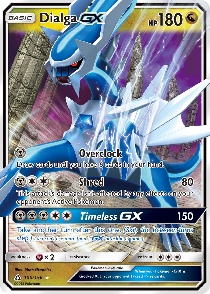 Dialga GX (100/156) [Sun & Moon: Ultra Prism] | Black Swamp Games