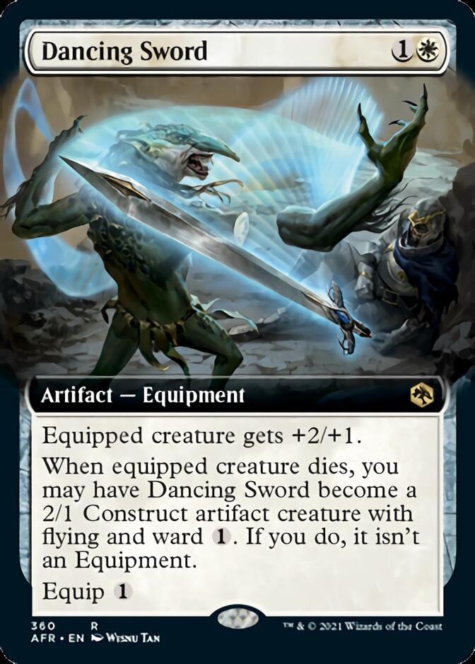 Dancing Sword (Extended Art) [Dungeons & Dragons: Adventures in the Forgotten Realms] | Black Swamp Games