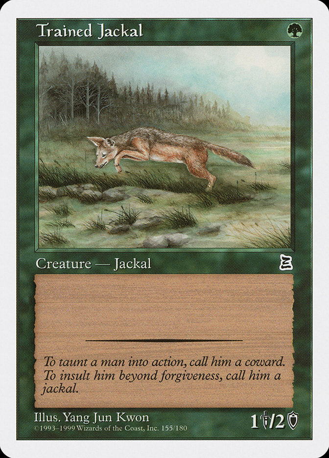 Trained Jackal [Portal Three Kingdoms] | Black Swamp Games